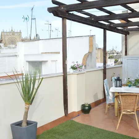 Homeyseville-amazing Penthouse Giralda Views 8 Pax, Parking Optional Appartement *