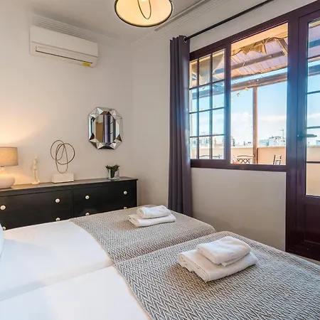 Homeyseville-amazing Penthouse Giralda Views 8 Pax, Parking Optional Appartement *